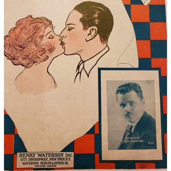 Sheet Music- I Love No One But You By Phil Spitalny Vintage  1927 - Picture 2 of 4
